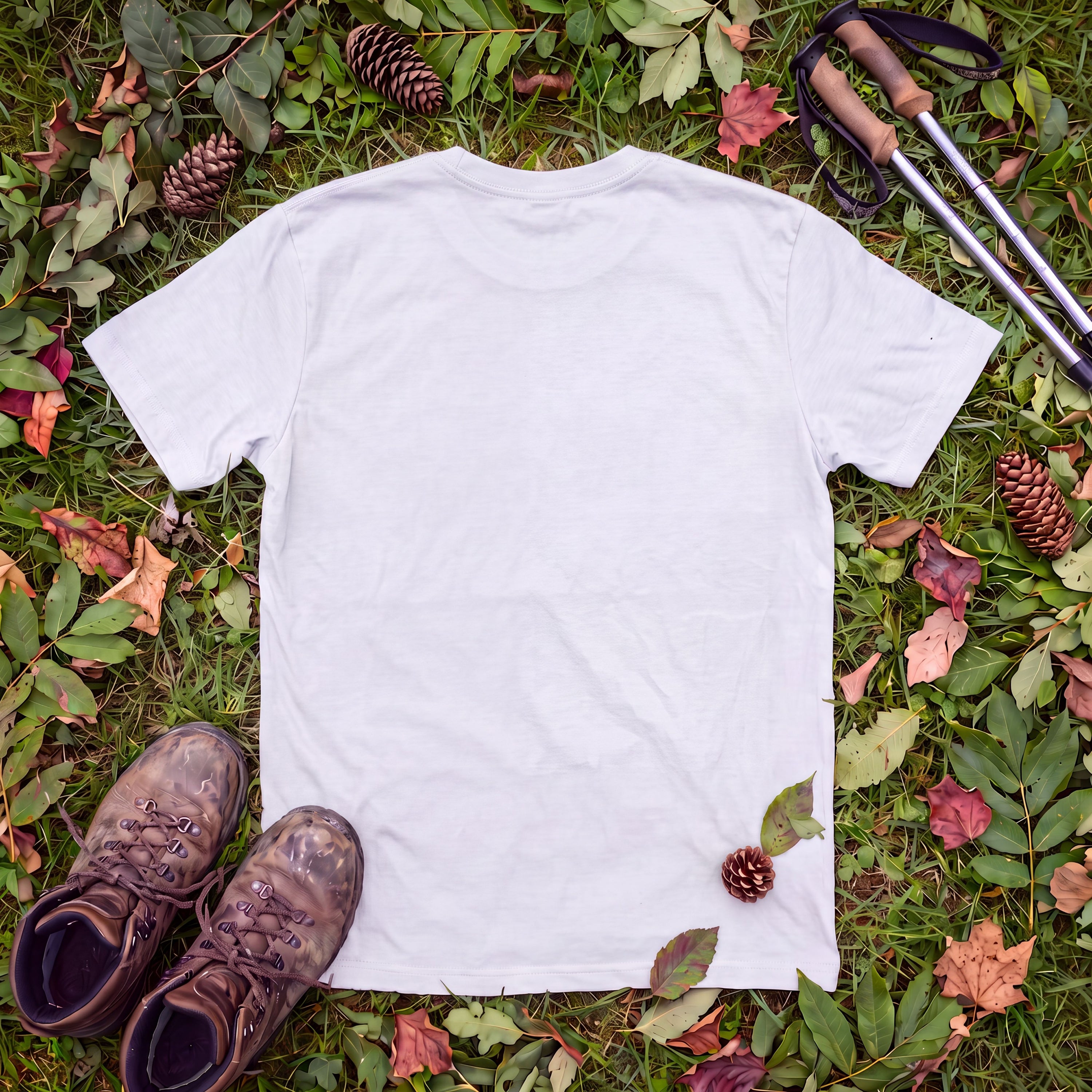 Krowvora Essential Blue-Logo T-Shirt