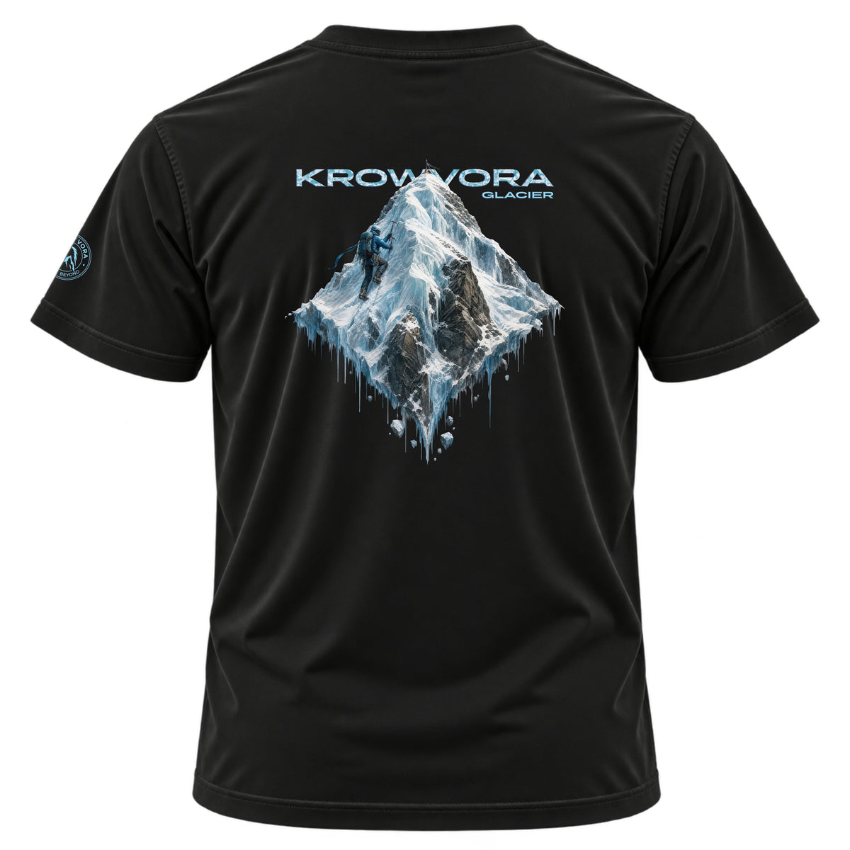 Krowvora – Premium Glacier Outdoor Hiking T-Shirt