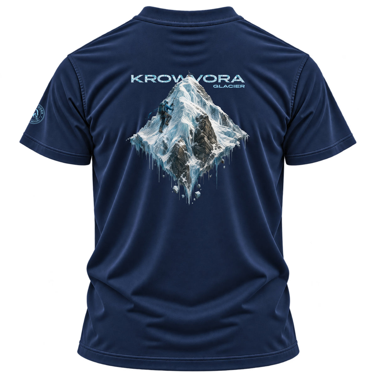 Krowvora – Premium Glacier Outdoor Hiking T-Shirt