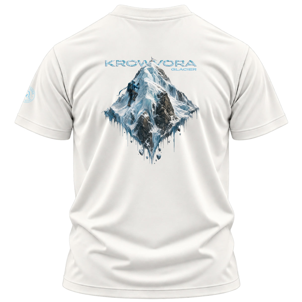 Krowvora – Premium Glacier Outdoor Hiking T-Shirt