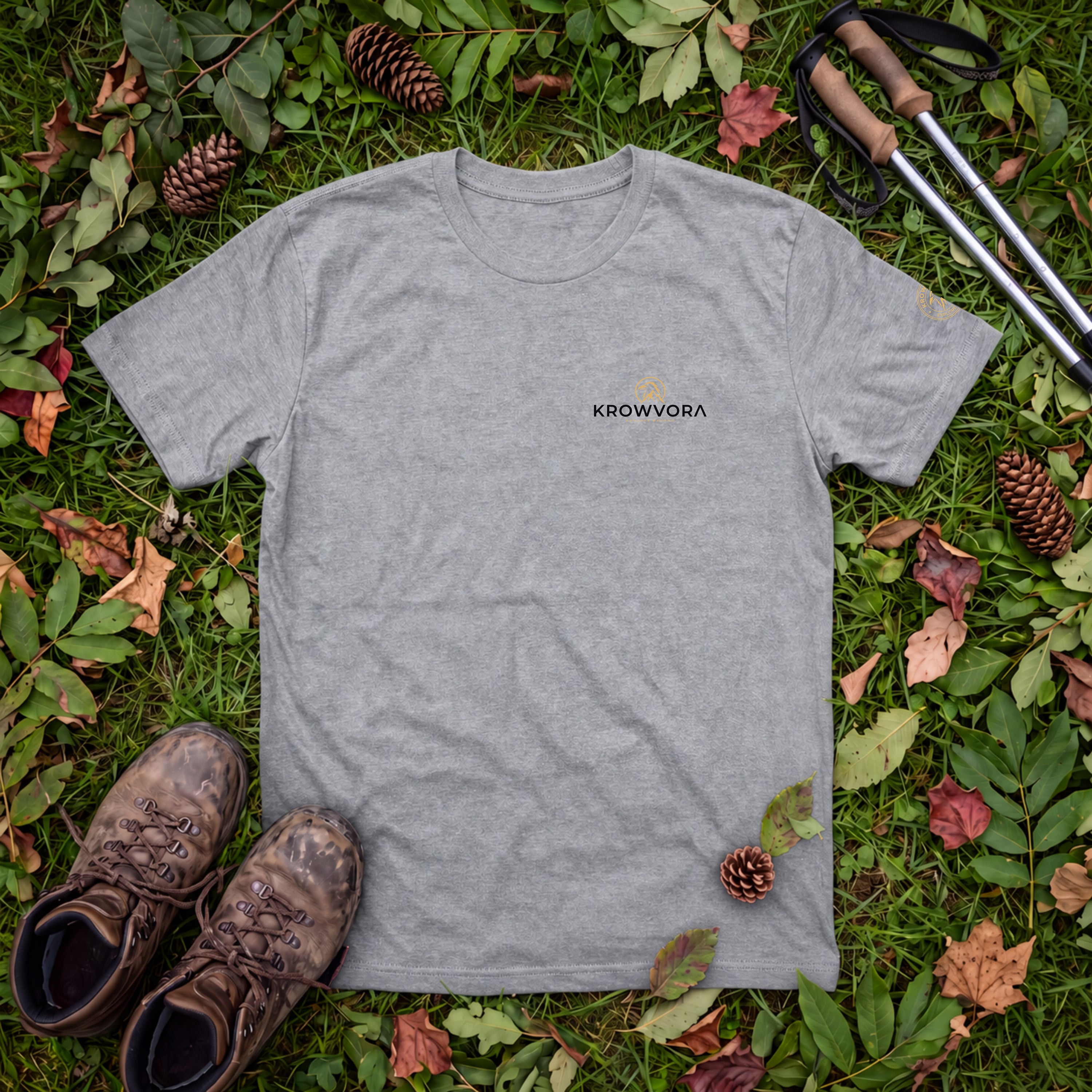 Krowvora – Premium Summit Hiking T-Shirt