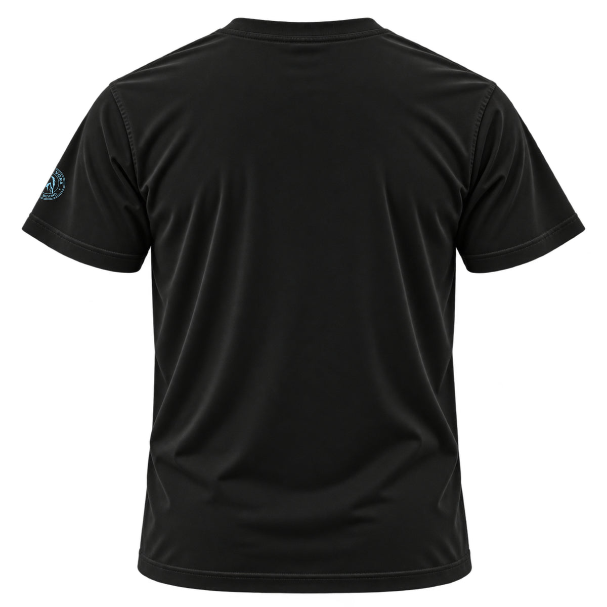 Krowvora Essential Blue-Logo Outdoor T-Shirt