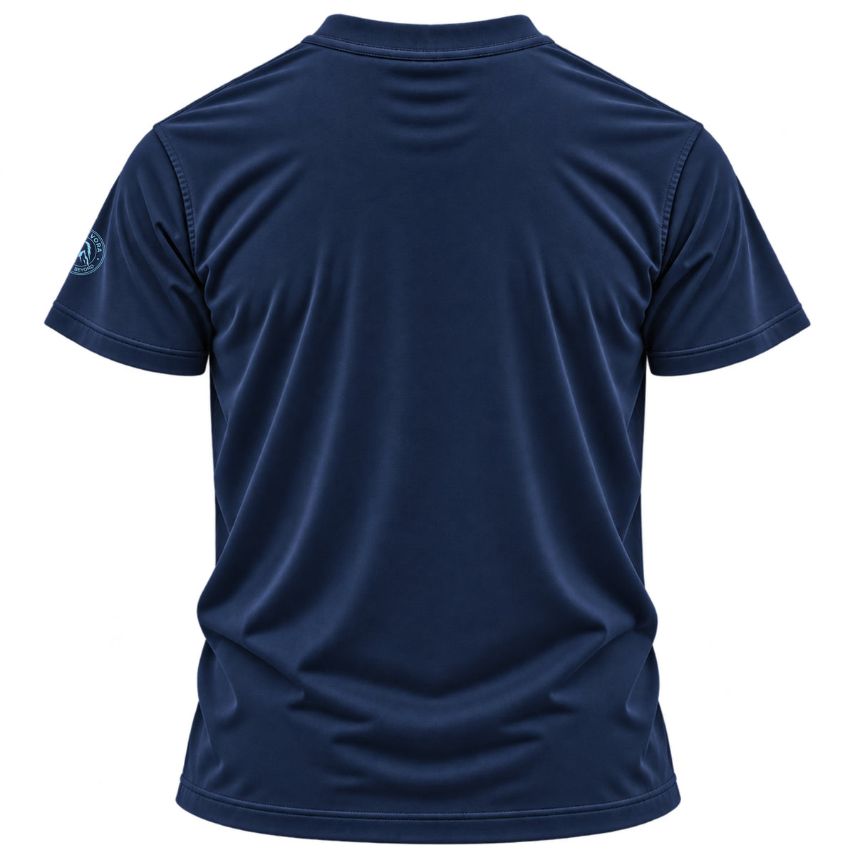 Krowvora Essential Blue-Logo Outdoor T-Shirt