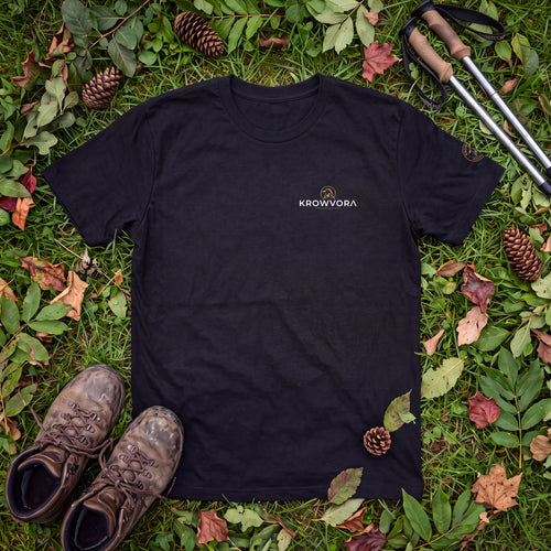 Krowvora Above The Cloud Premium Hiking T-Shirt
