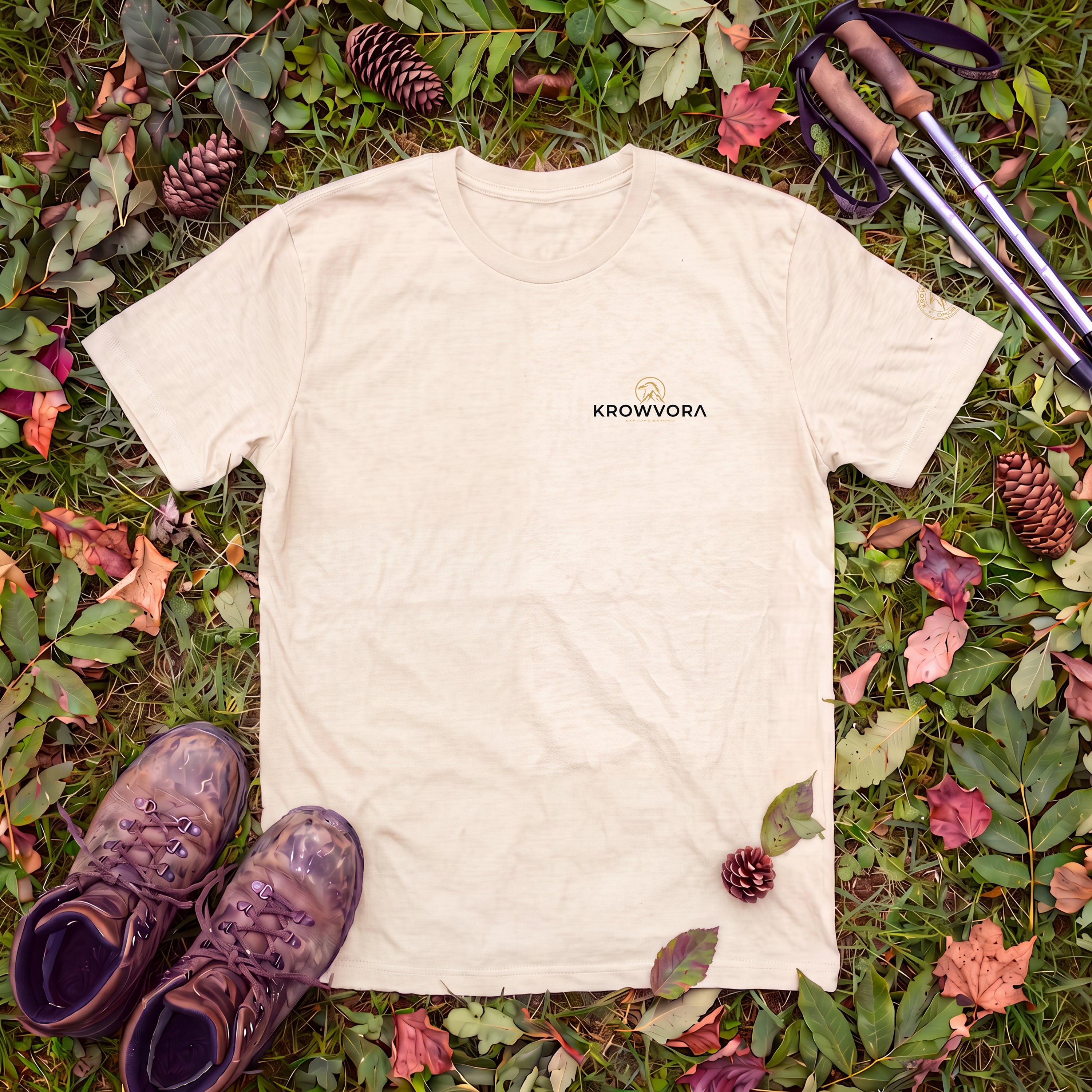 Krowvora – Premium Summit Hiking T-Shirt