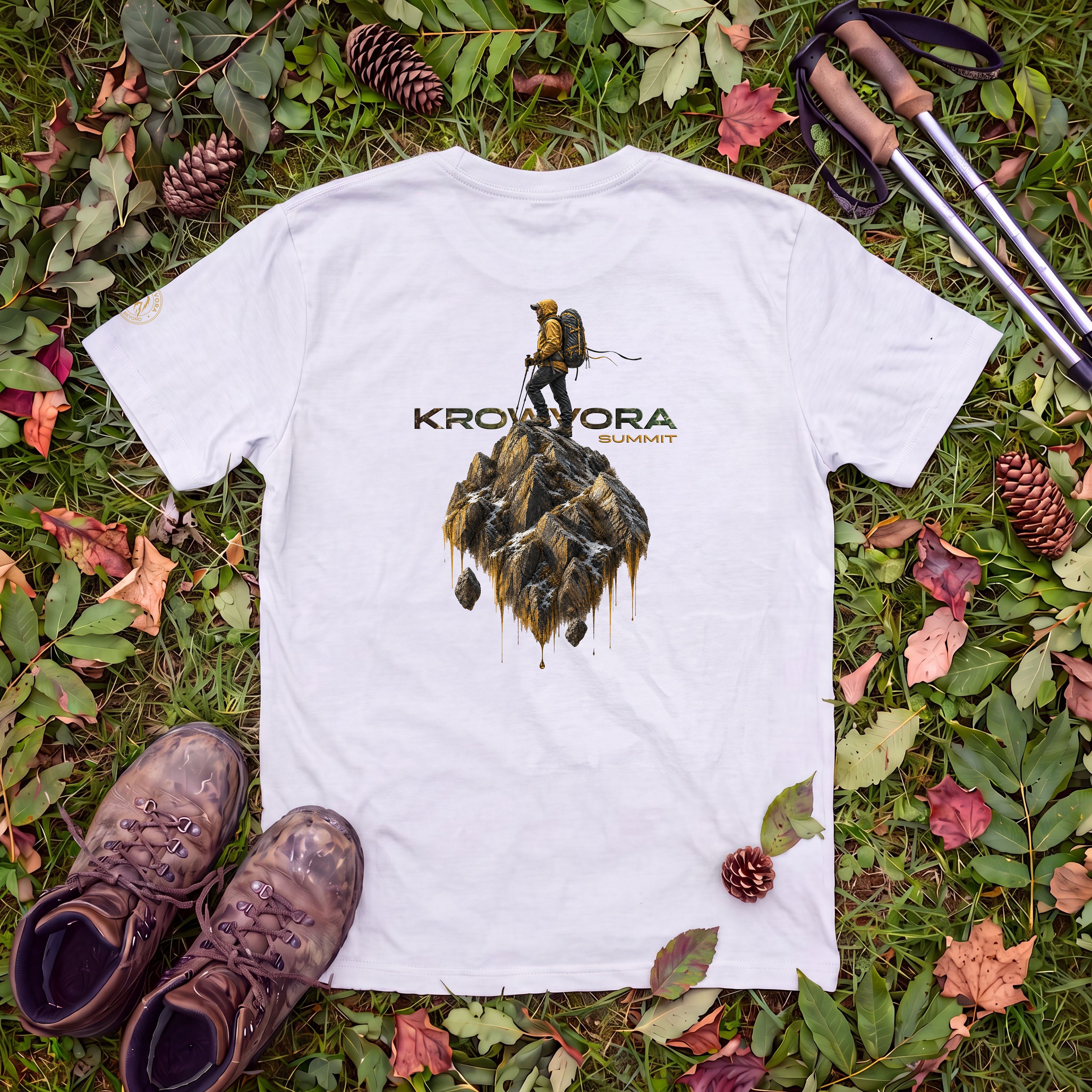 Krowvora – Premium Summit Hiking T-Shirt