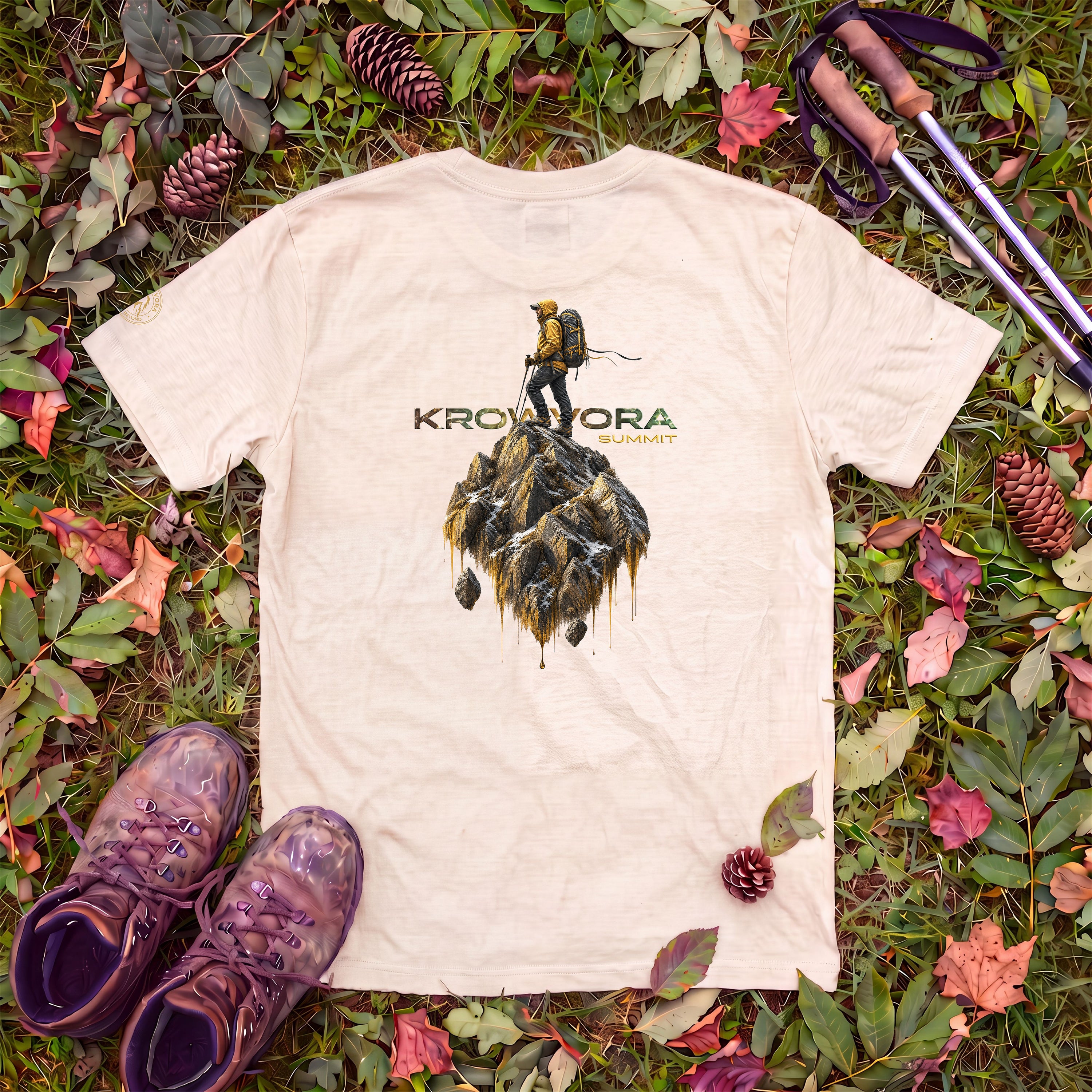 Krowvora – Premium Summit Hiking T-Shirt