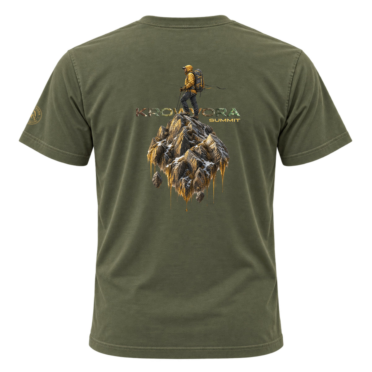 Krowvora – Premium Summit Outdoor Hiking T-Shirt